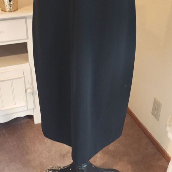 Calvin Klein  Dressy Black Dress. Old Money, Quiet Elegance - Picture 8 of 13